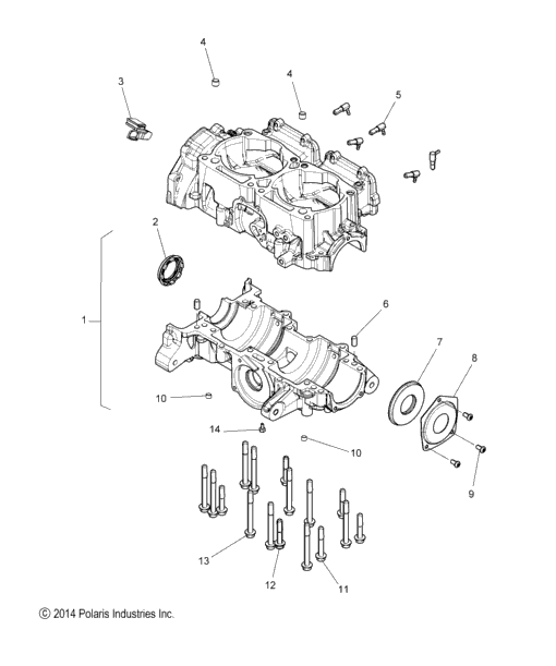 Engine, Crankcase All Options