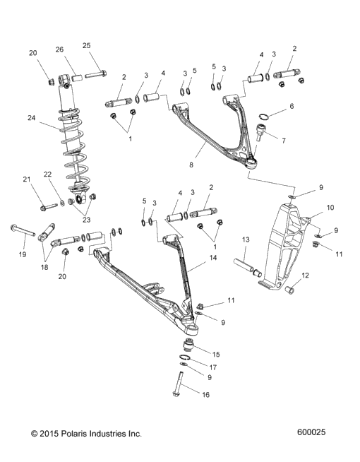 Suspension, Control Arms & Spindle All Options