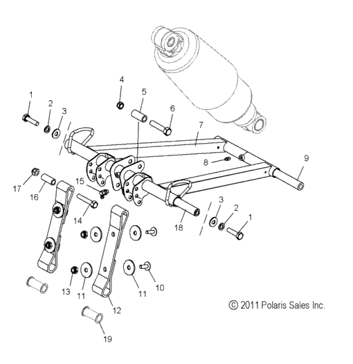 Suspension, Torque Arm, Front All Options