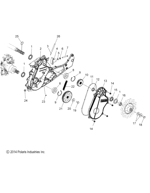 Drive Train, Chaincase All Options