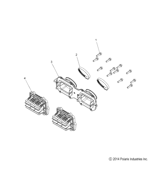 Engine, Reed Valve & Throttle Body Adaptor All Options