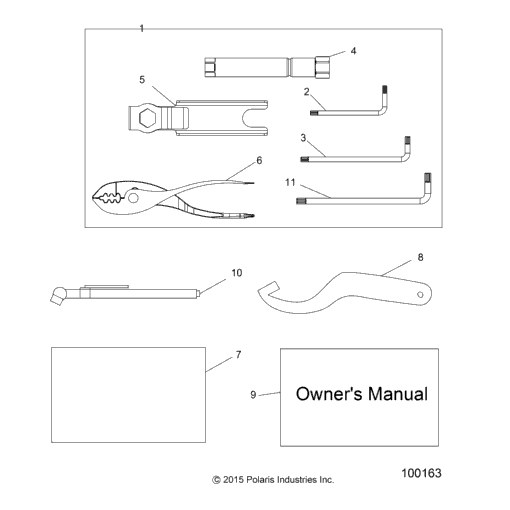 References, Tool Kit & Owners Manual