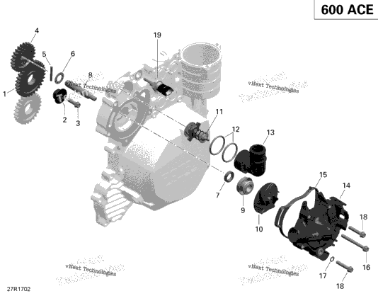 Engine Cooling - 600 ACE