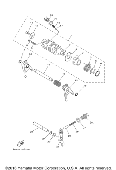 Shift Cam Fork