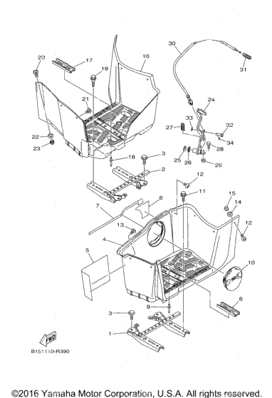 Stand Footrest