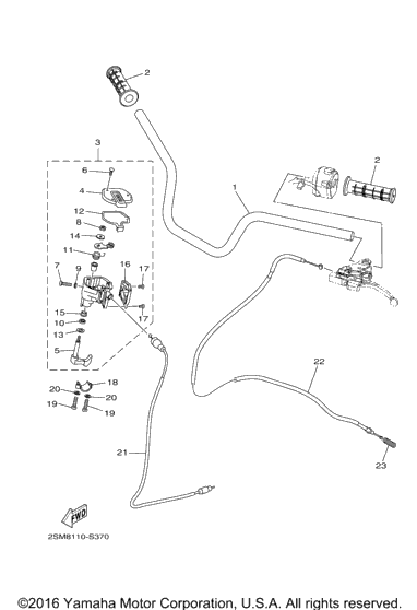 Steering Handle Cable