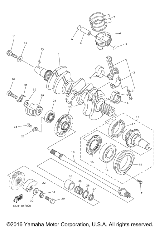 Crankshaft Piston