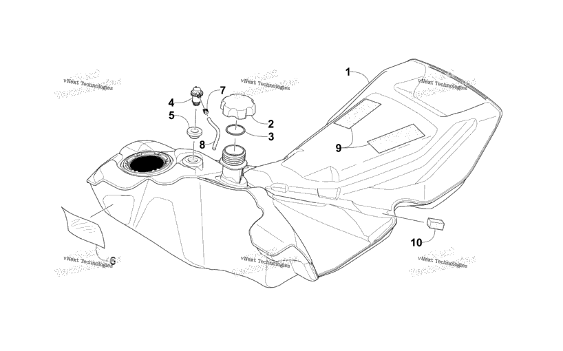 Gas Tank Assembly