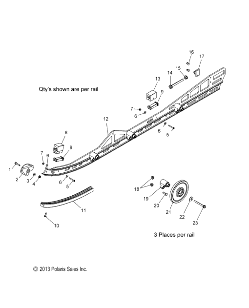 Suspension, Rail Mounting All Options