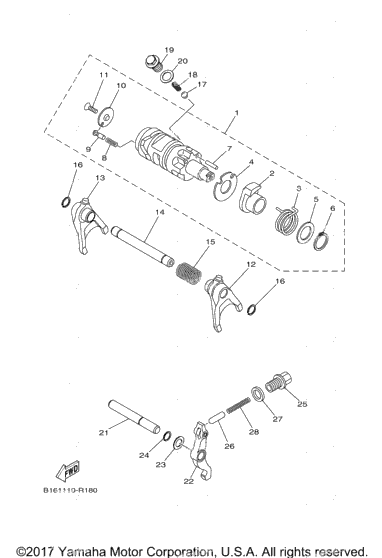 Shift Cam Fork