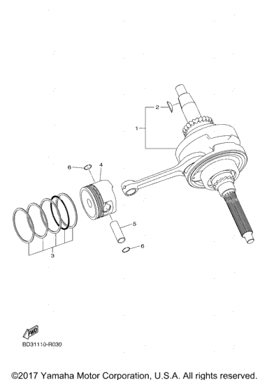 Crankshaft Piston