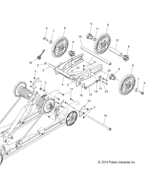 Suspension, Rear, Articulating