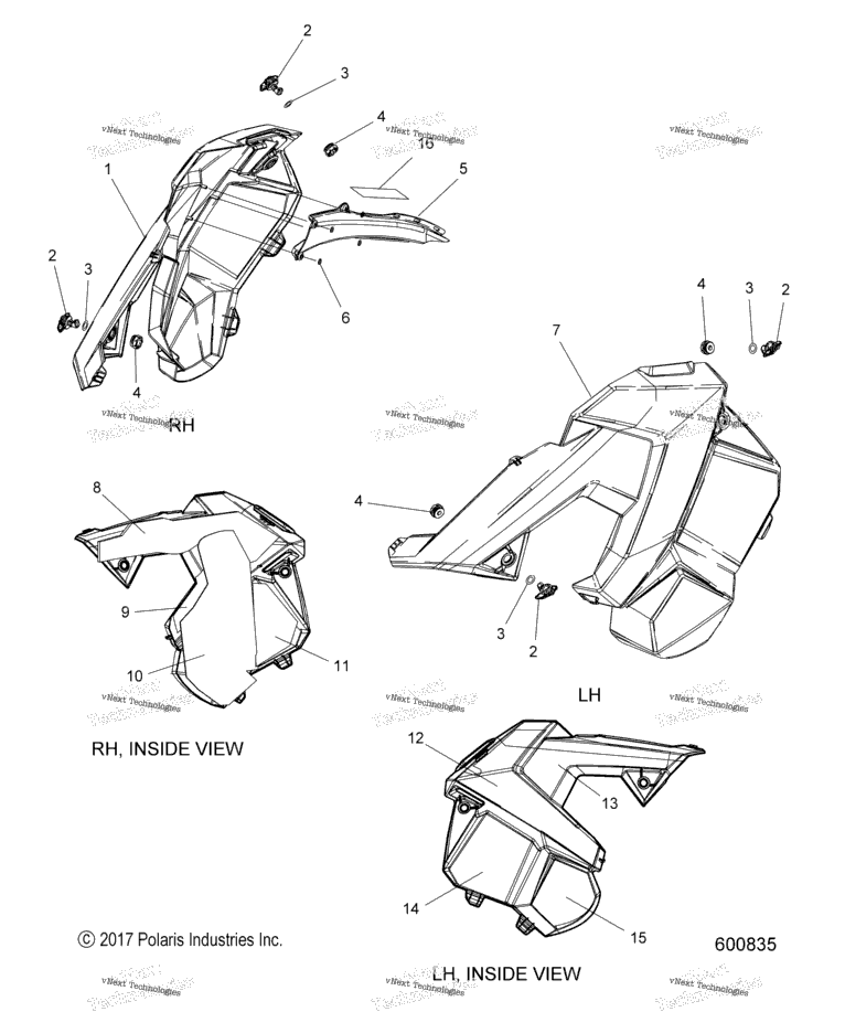 Body, Side Panels All Options