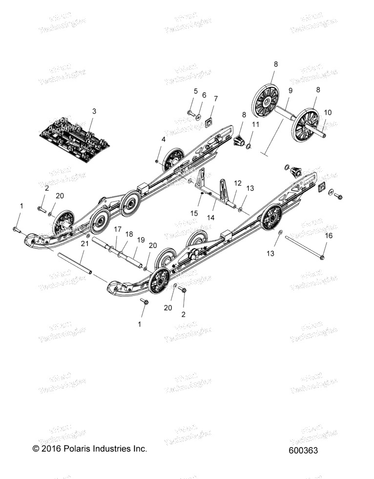 Suspension, Rear All Options