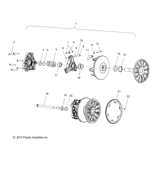 Drive Train, Clutch, Primary All Options