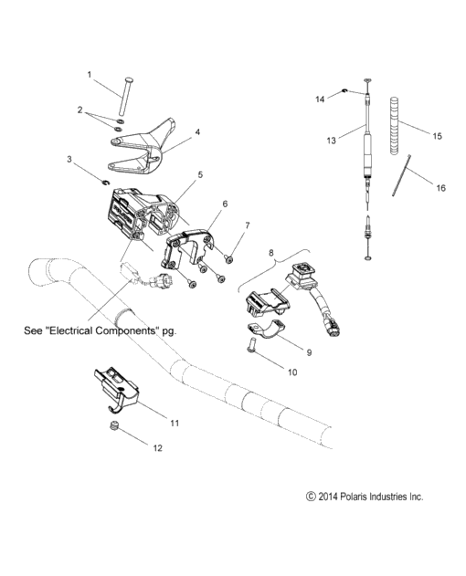 Engine, Throttle Control Asm. All Options