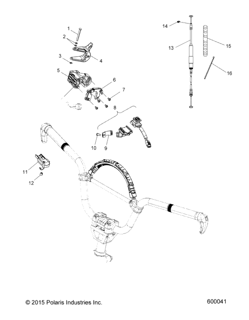 Engine, Throttle Control Asm. All Options