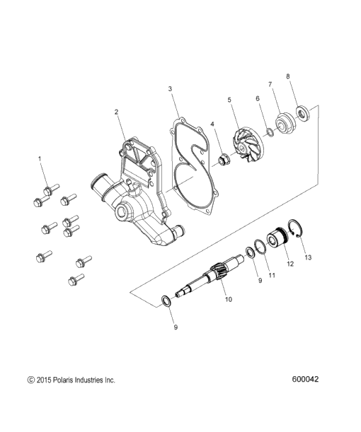 Engine, Water Pump All Options