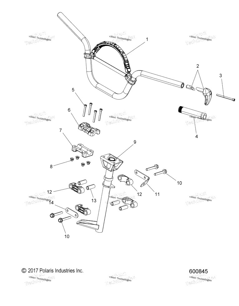 Steering, Handlebar Mounting All Options