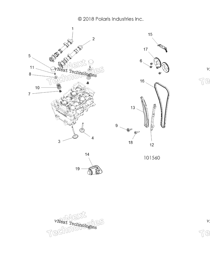 Engine, Valves & Camshafts